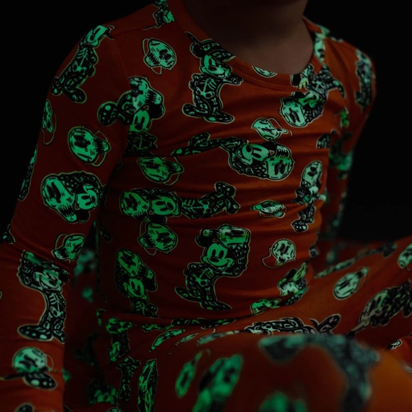 Posh Peanut Disney Mickey Halloween Long Sleeve Pajamas - Picture 5 of 17